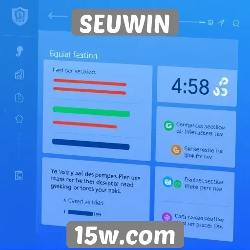 Avaliação da interface do usuário no SEUWIN